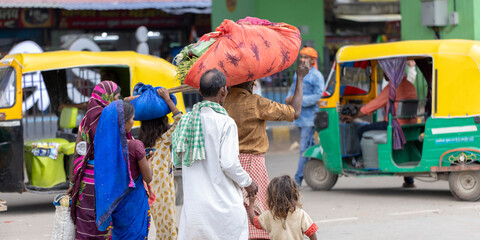 Costumbrista print in New Delhi, India