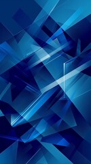 Obraz premium Abstract background composed of intersecting geometric shapes forming a dynamic design