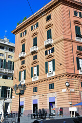 historic building in genoa italy