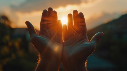 Hands Reaching for the Sun