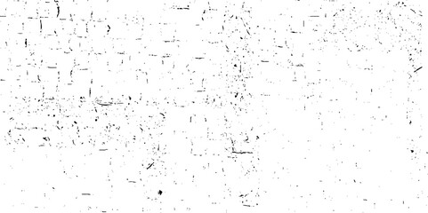 Grungy scratches black vintage design element in old distressed paper or border illustration vector.  Scratches grime and grungy lines for transparent vector overlay template.