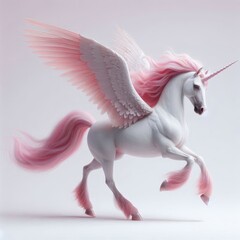 unicorn on white background