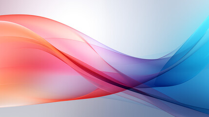 Obraz premium Fluid pink and blue waves dance in futuristic fractal pattern backdrop