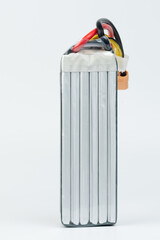 Close up of  high power battery