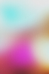 Abstract blurred grainy gradient vertical background texture. Colorful digital grain soft noise effect pattern. Lo-fi multicolor vintage retro. VHS Glitch Texture for poster, flyer