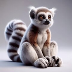 Fototapeta premium close up of a lemur