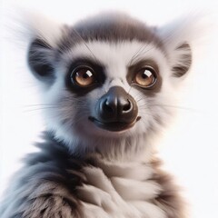 Obraz premium close up of a lemur