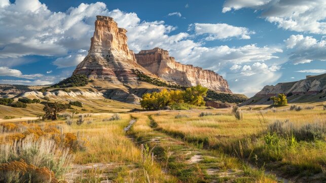 Nebraska Nature: Scotts Bluff National Monument in America