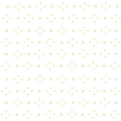 Thai art, small and large line flower patterns, geometric patterns, white background for background decoration, fabric pattern, vector illustration.