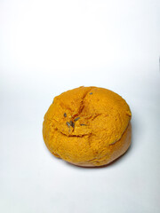 turmeric powder on white