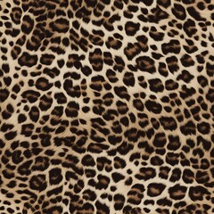 
Leopard skin texture, wild cat animal design, furry print