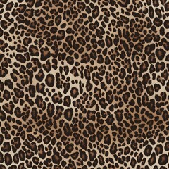 
Leopard skin texture, wild cat animal design, furry print