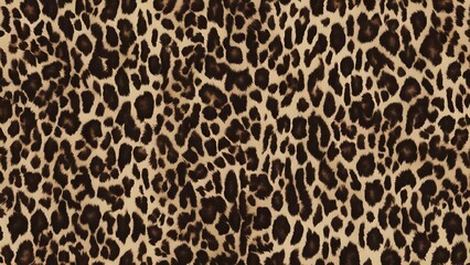 Leopard background design, fashionable modern furry print