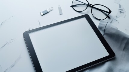 A close-up of a news headline on a tablet announcing a data breach at a major corporation