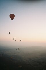 hot air balloon ride
