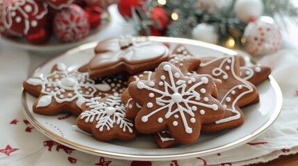 Homemade Christmas Gingerbread Cookies
