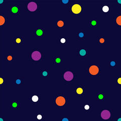 Big and small circle seamless pattern