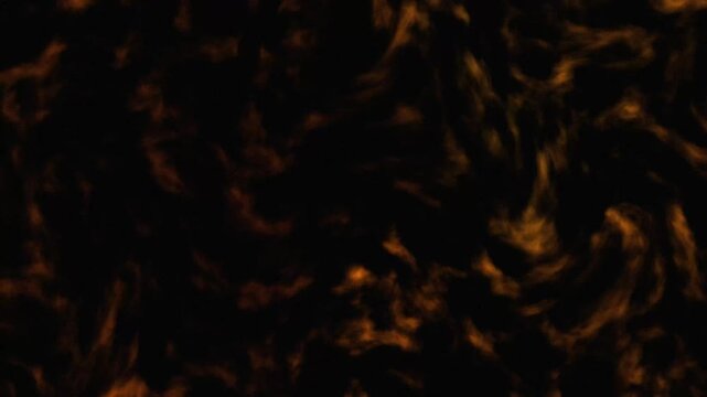 Thick colorful smoke on a black background