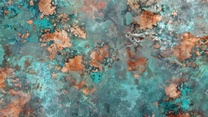 Metal old grunge copper bronze rusty texture, gold background effect wallpaper. Grunge metallic tile design, rustic marble stone texture, oxidation on iron plate.