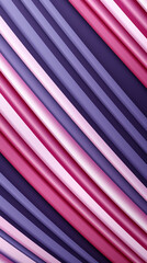 Obraz premium Pink Lines Bars Waves on Purple Background, Abstract Image, Texture, Pattern, Wallpaper, Cover and Screen of Smartphone, Cell Phone, Computer, Laptop, 9:16 and 16:9 Format