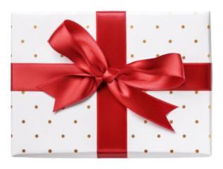 PNG Open red gift box white background anniversary celebration.