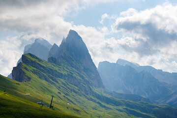 A view from Seceda - Odle - Val Gardena - Ortisei - Italy