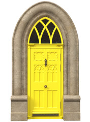 Fototapeta premium Entrance classic doors for the house