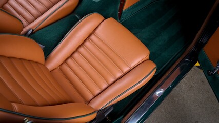 Passenger seat in a car