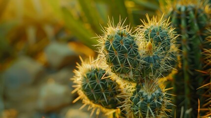 close up of cactus