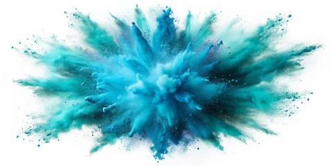 A Vibrant and Dynamic Splash of Colorful Paint Blots and Splatter Background