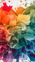  Colourful splash paint background 