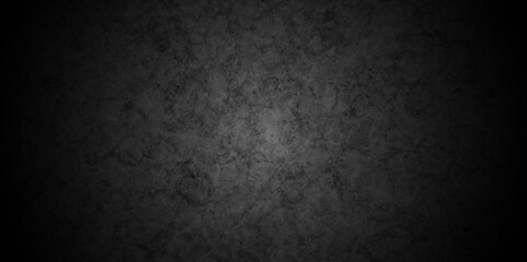 Dark Black grunge stone background texture, old vintage charcoal black backdrop . Abstract background with black wall surface, black stucco texture. Black gray satin dark texture.