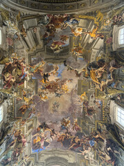 church rome inside painting