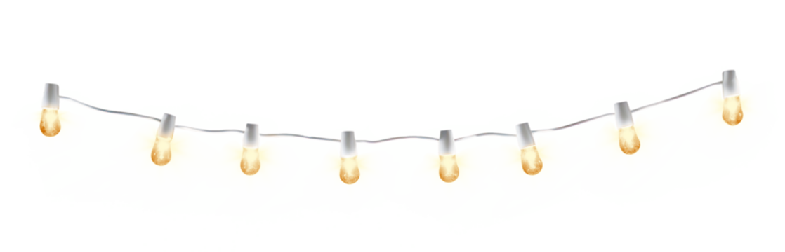 PNG Christmas light line lightbulb lighting night.