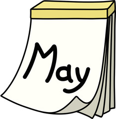 영어 월 달 달력