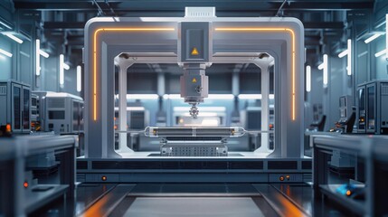 Custom production with 3D printing, high-tech manufacturing, personalized fabrication