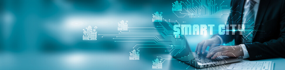 Hand touching laptop network connection, data flow, connectivity, IoT, automation, cybersecurity, infrastructure, innovation, digital transformation.