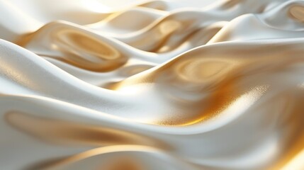 Obraz premium 3D abstract multicolored background in the form of waves.