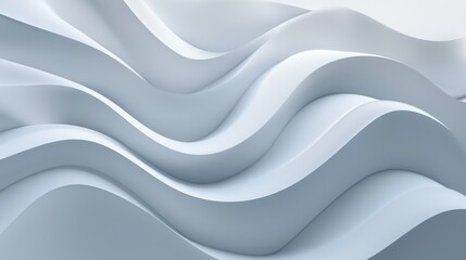 Obraz premium 3D abstract multicolored background in the form of waves.