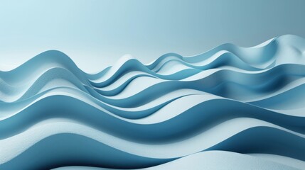 3D abstract multicolored background in the form of waves.