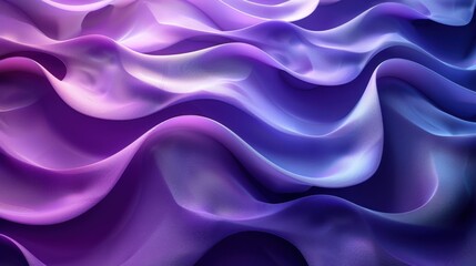 Obraz premium 3D abstract multicolored background in the form of waves.