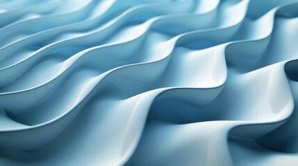 Obraz premium 3D abstract multicolored background in the form of waves.