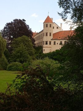 castle in the park