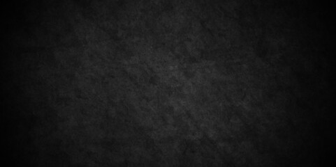 Dark Black grunge stone background texture, old vintage charcoal black backdrop . Abstract background with black wall surface, black stucco texture. Black gray satin dark texture.