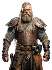 Fototapeta premium PNG Medieval warrior adult white background.