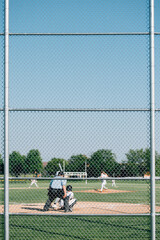 Baseball Game on a Beautiful Spring Day
