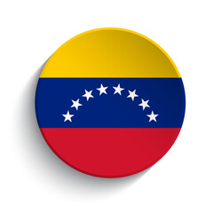 Venezuela flag button