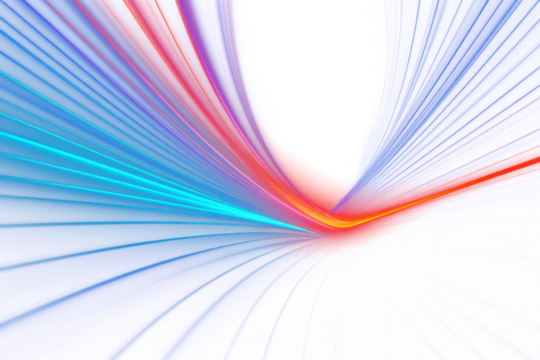 PNG Vibrant neon light streaks background