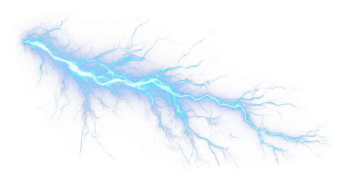 PNG Blue lightning effect, transparent background.  by rawpixel.