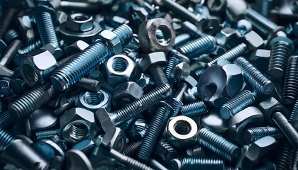 Nuts and bolts background